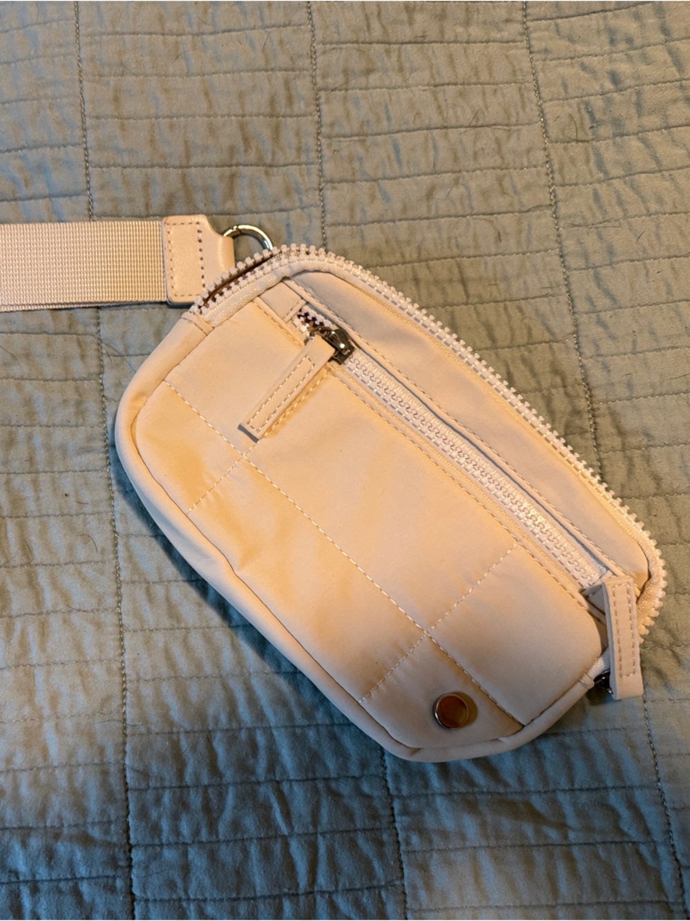 Wristlet Crossbody Bag - Cream